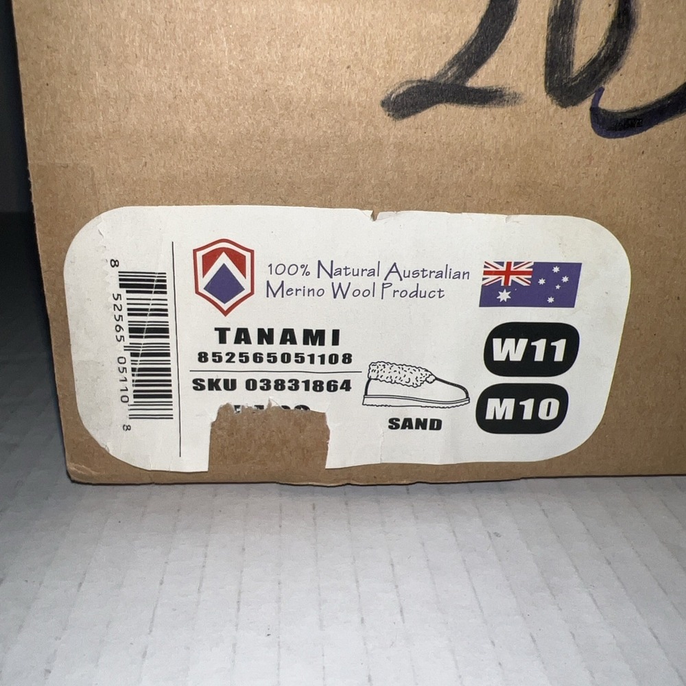 AUS Sport Tanami Sand Color Wool Woman's Shoes From Australia size 11‎ - Picture 11 of 15